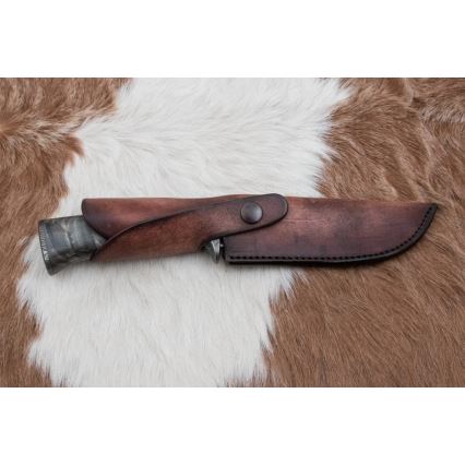 Faca de Damasco exclusiva 14 cm cinza