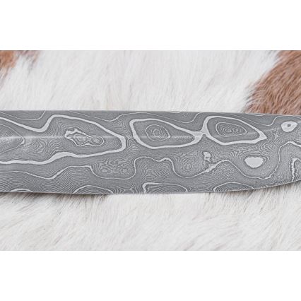 Faca de Damasco exclusiva 14 cm cinza