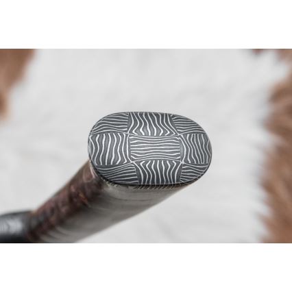 Faca de Damasco exclusiva 14 cm cinza