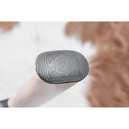 Faca de Damasco exclusiva 15 cm presa de mamute