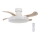 FANAWAY 210664 - Ventoinha de teto LED com regulação ORBIT LED/25W/230V bege/branco + controlo remoto