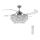 FANAWAY 212923 - Ventoinha de teto LED VEIL 6xE14/4,5W/230V cromado brilhante + comando
