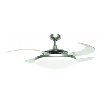FANAWAY 212931 - Ventilador de teto EVO2 3xE27/20W/230V cromo mate
