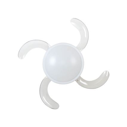 FANAWAY 212980 - Ventoinha de teto EVORA 2xE27/15W/230V branco + controlo remoto