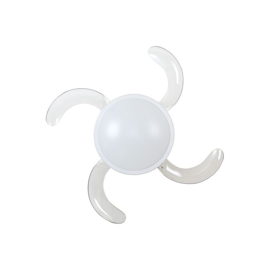FANAWAY 212982 - Ventilador de teto EVORA 2xE27/20W/230V cromo brilhante + controlo remoto