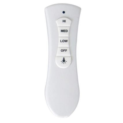 FANAWAY 212982 - Ventoinha de teto EVORA 2xE27/20W/230V cromado brilhante + comando