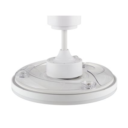 FANAWAY 21612949 - Ventoinha de teto LED com regulação STROLL LED/30W/230V 2700/3500/5000K diâmetro 106 cm branco/transparente + comando