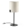 FARO 20054 - Candeeiro de mesa NILA 1xE27/15W/230V creme/preto