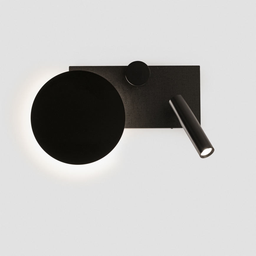 FARO 20058 - LED Candeeiro pequeno de parede com regulação KLEE LED/10W/230V + LED/3W direita