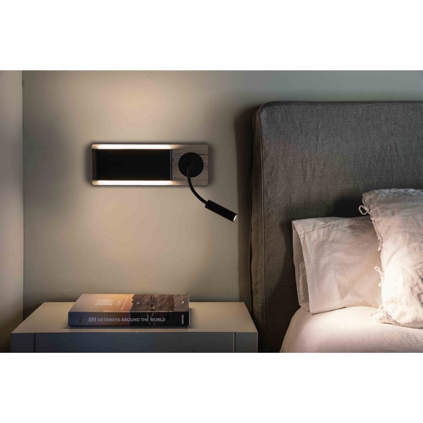 FARO 20062 - Luz de parede LED MOOD 2xLED/3W + LED/1,5W/230V