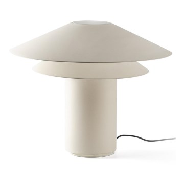 FARO 20069 - Candeeiro de mesa SHAN 1xE27/15W/230V papel vegetal creme