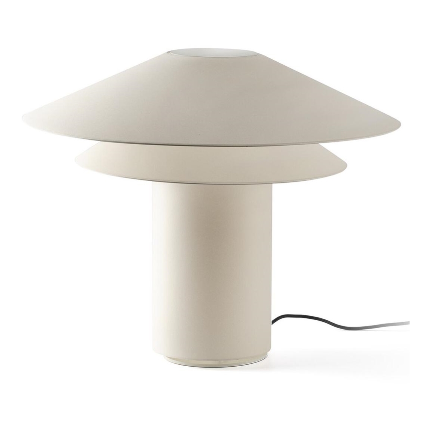 FARO 20069 - Candeeiro de mesa SHAN 1xE27/15W/230V papel vegetal creme