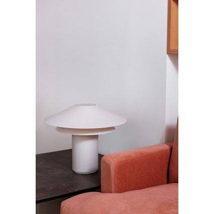 FARO 20069 - Candeeiro de mesa SHAN 1xE27/15W/230V papel vegetal creme