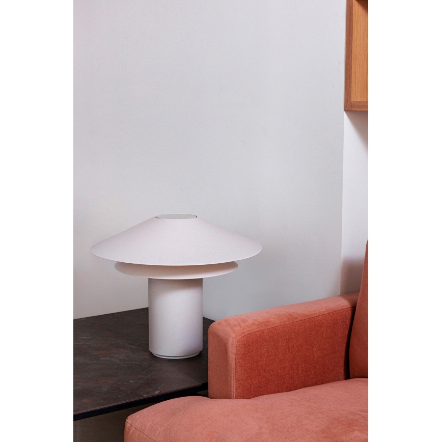 FARO 20069 - Candeeiro de mesa SHAN 1xE27/15W/230V papel vegetal creme