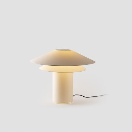 FARO 20069 - Candeeiro de mesa SHAN 1xE27/15W/230V papel vegetal creme