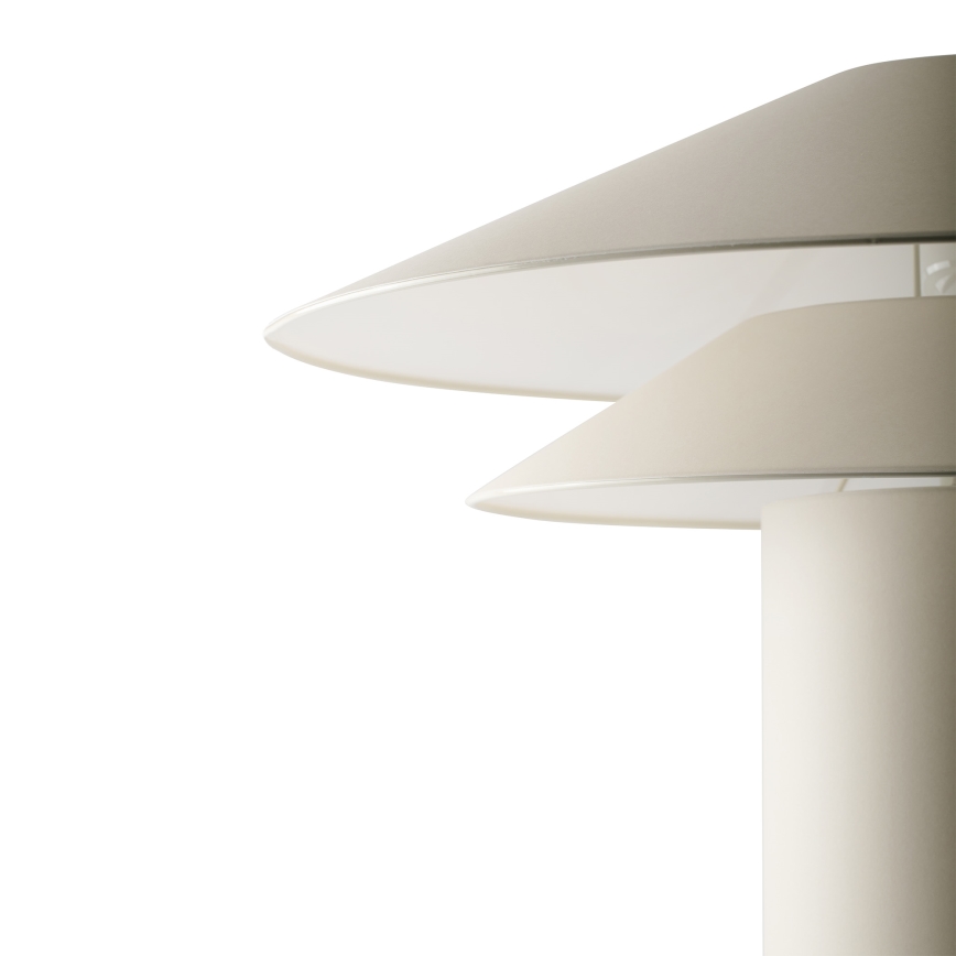 FARO 20069 - Candeeiro de mesa SHAN 1xE27/15W/230V papel vegetal creme
