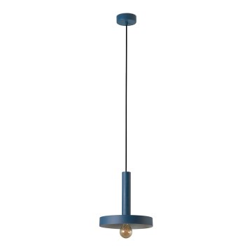 FARO 20169 - Candeeiro suspenso WHIZ 1xE27/15W/230V azul