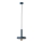 FARO 20169 - Candeeiro suspenso WHIZ 1xE27/15W/230V azul