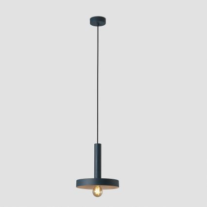 FARO 20169 - Candeeiro suspenso WHIZ 1xE27/15W/230V azul