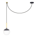 FARO 28210 - Candelabro suspenso MINE 1xE27/40W/230V