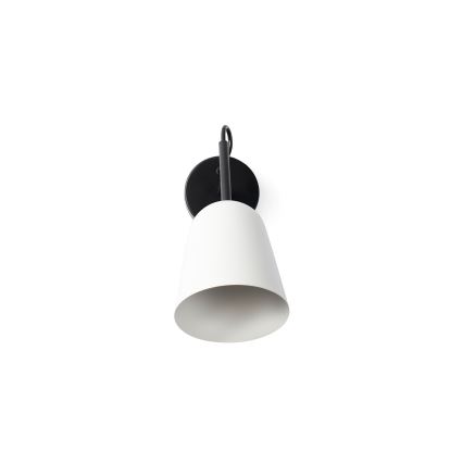 FARO 28258 - Candeeiro de parede STUDIO 1xE14/8W/230V branco/preto