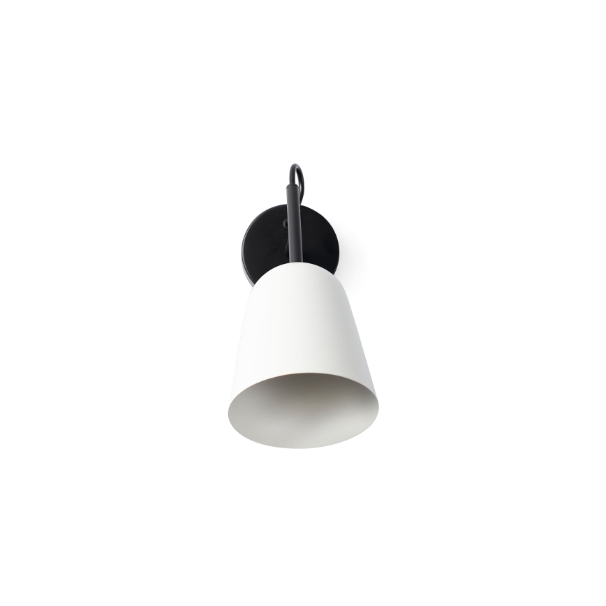 FARO 28258 - Candeeiro de parede STUDIO 1xE14/8W/230V branco/preto