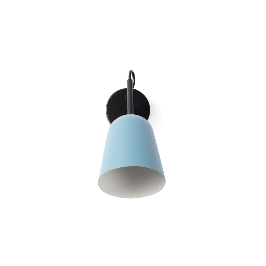 FARO 28274 - Candeeiro de parede STUDIO 1xE14/8W/230V azul/preto