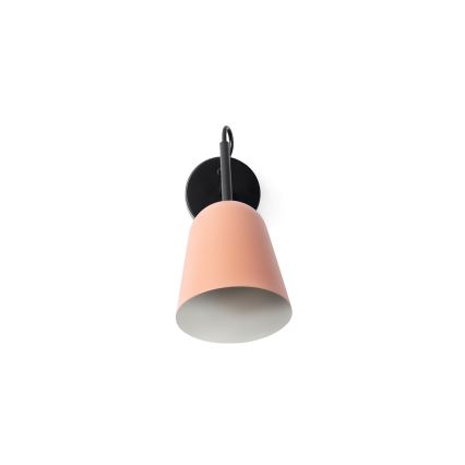 FARO 28275 - Candeeiro de parede STUDIO 1xE14/8W/230V rosa/preto