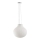 FARO 28301 - Candeeiro suspenso ISABELLE 1xE27/15W/230V diâmetro 40 cm branco