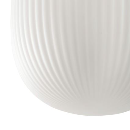 FARO 28301 - Candeeiro suspenso ISABELLE 1xE27/15W/230V diâmetro 40 cm branco
