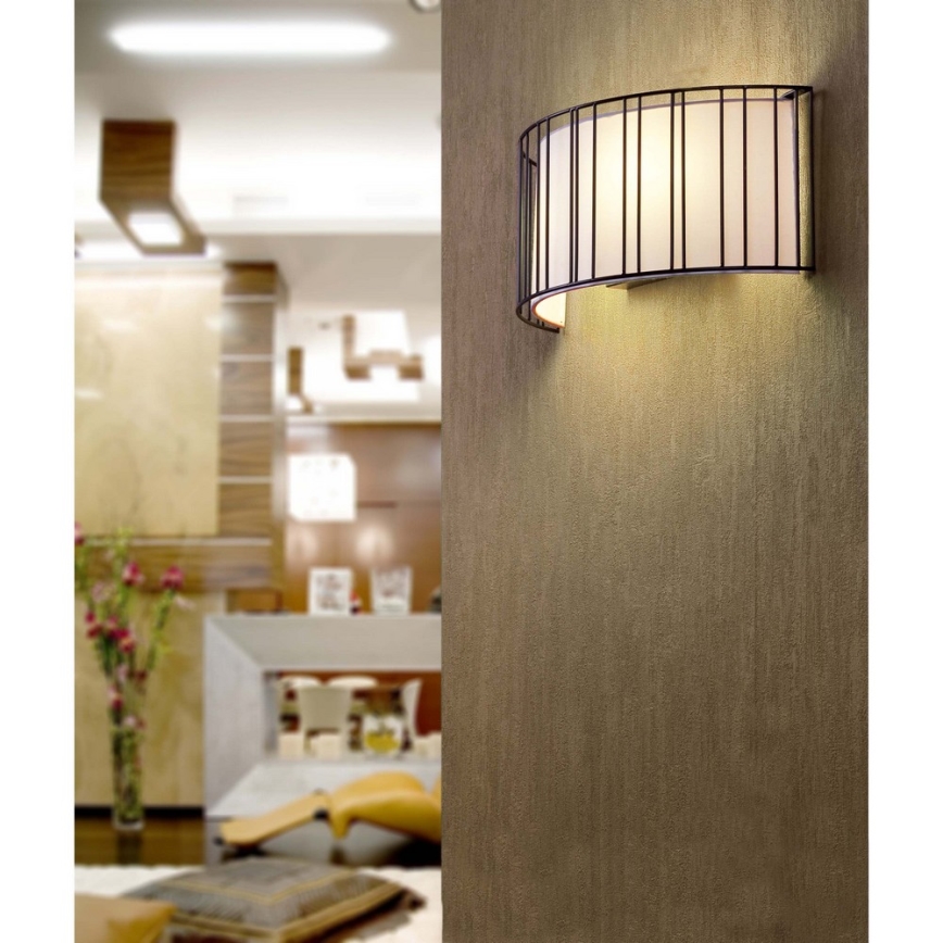 FARO 29310 - Luz de parede LINDA 2xE27/15W/100-240V