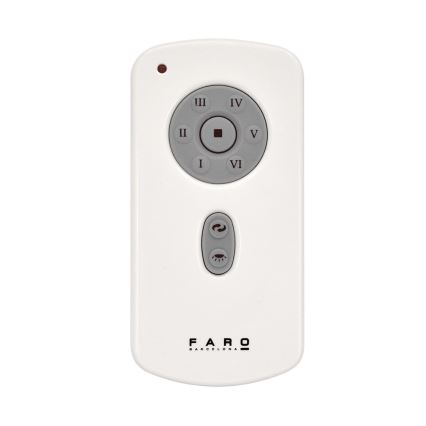 FARO 32030 - Ventoinha de teto MINI ETERFAN preto + controlo remoto