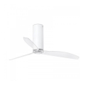 FARO 32034 - Ventoinha de teto TUBE FAN branco/transparente