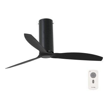 FARO 32060 - Ventoinha de teto TUBE FAN preto + controlo remoto
