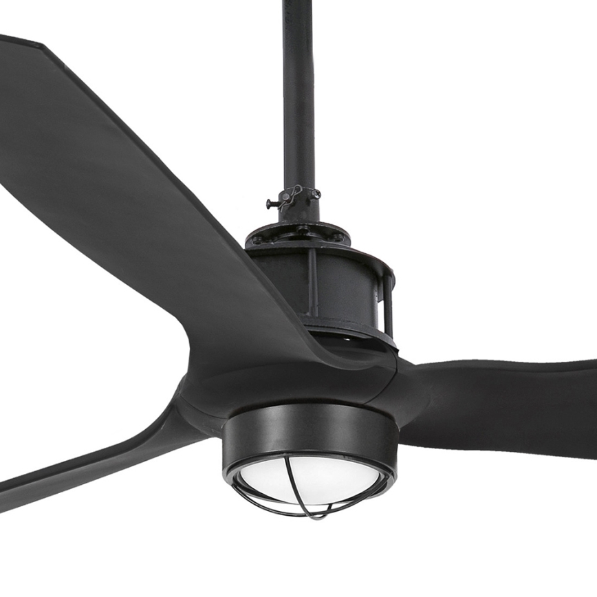 FARO 32100-10 - Ventoinha de teto LED JUST FAN LED/17W/230V preto + comando