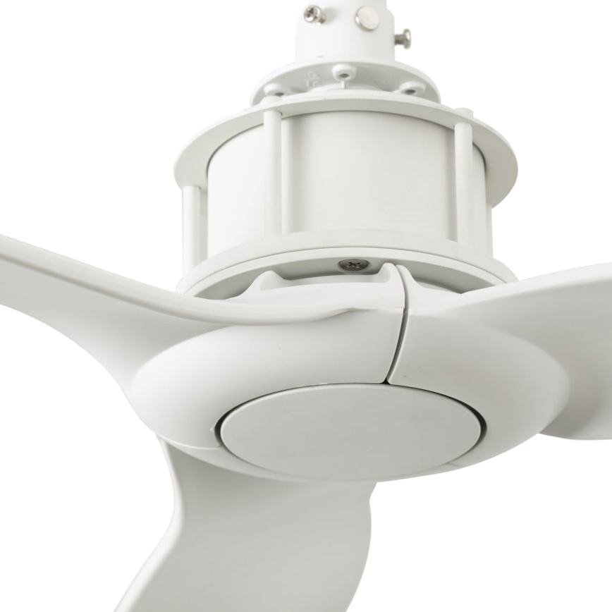 FARO 32101WP - Ventoinha de teto JUST FAN M branco diâmetro 128 cm SMART + comando