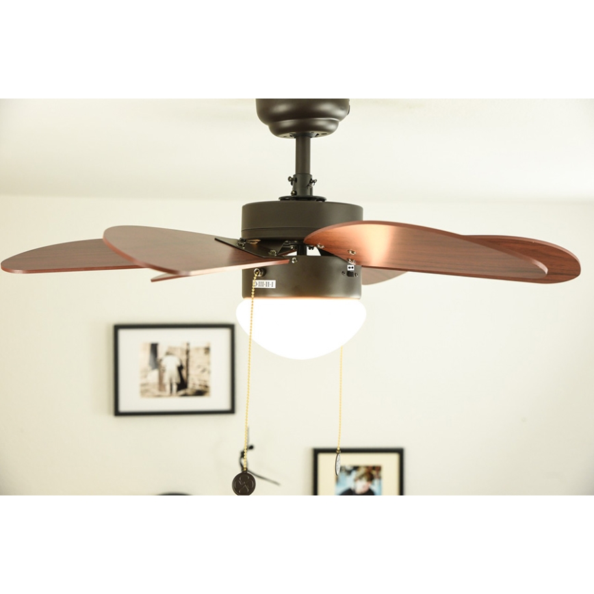 FARO 33185 - Ventoinha de teto PALAO 1xE14/40W/230V