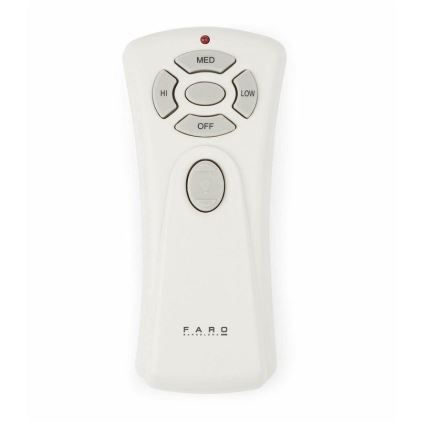 FARO 33370DC - Ventoinha de teto LANTAU castanho/cromado mate + controlo remoto