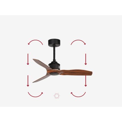 FARO 33425 - Ventoinha de teto JUSTFAN