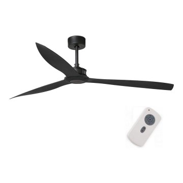 FARO 33432 - Ventoinha de teto JUST FAN XL diâmetro 178 cm preto + comando