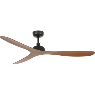 FARO 33447WT - Ventoinha de teto GOTLAND L castanho/preto diâmetro 132 cm Wi-Fi Tuya + comando