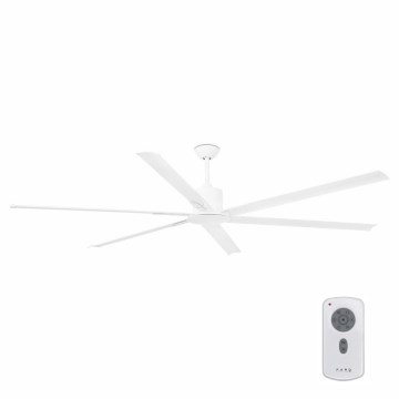 FARO 33461A - Ventoinha de teto ANDROS XL branco + controlo remoto