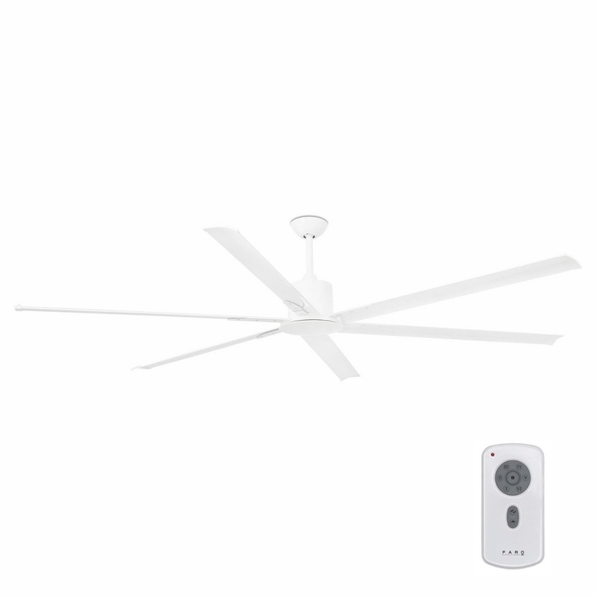 FARO 33461A - Ventoinha de teto ANDROS XL branco + controlo remoto