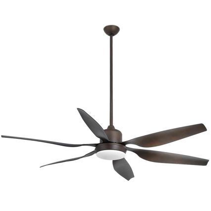 FARO 33466A - Ventoinha de teto TILOS 2xE27/15W/230V wenge + controlo remoto