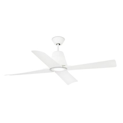 FARO 33480 - Ventoinha de teto TYPHOON IP44 branco