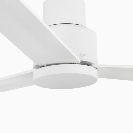 FARO 33487WP-Ventoinha de teto NASSAU M branco d. 128 cm SMART + comando