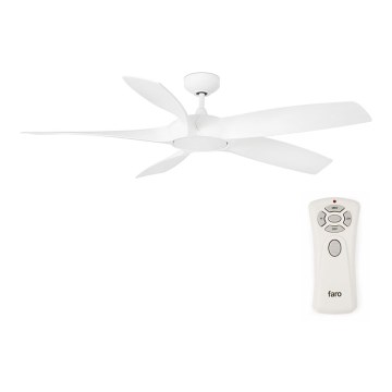 FARO 33548 - Ventoinha de teto LED COCOS com controlo remoto LED/20W/230V