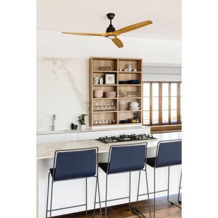 FARO 33719DC - Ventoinha de teto LED com regulação ALO LED/20W/230V 2700/4000/6500K diâmetro 152 cm + comando