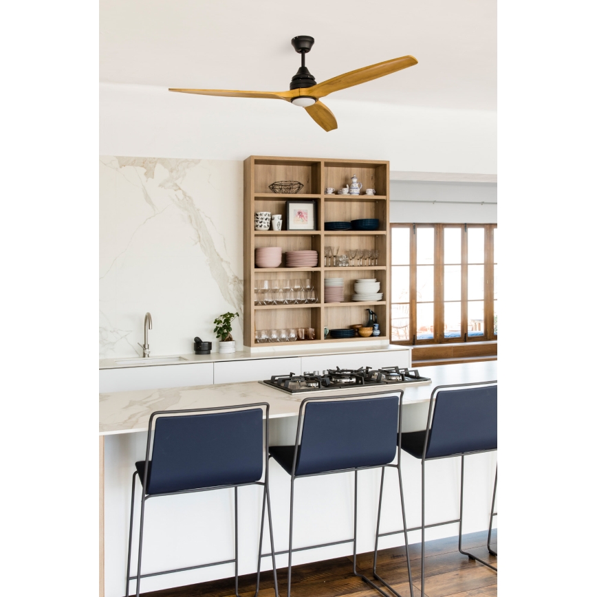 FARO 33719DC - Ventoinha de teto LED com regulação ALO LED/20W/230V 2700/4000/6500K diâmetro 152 cm + comando