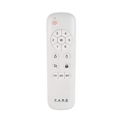 FARO 33725 - Ventoinha de teto LED HYDRA LED/20W/230V + controlo remoto